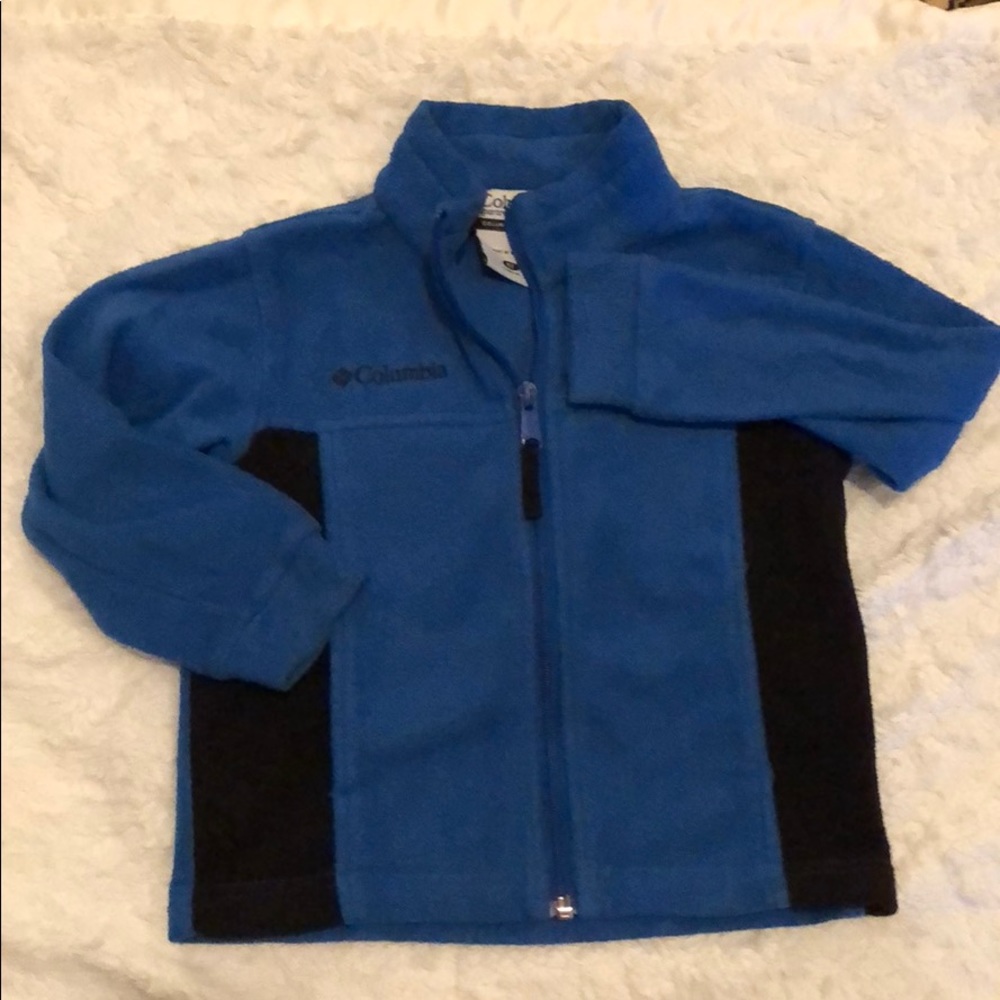 Boys Columbia Fleece Zip Up Jacket
